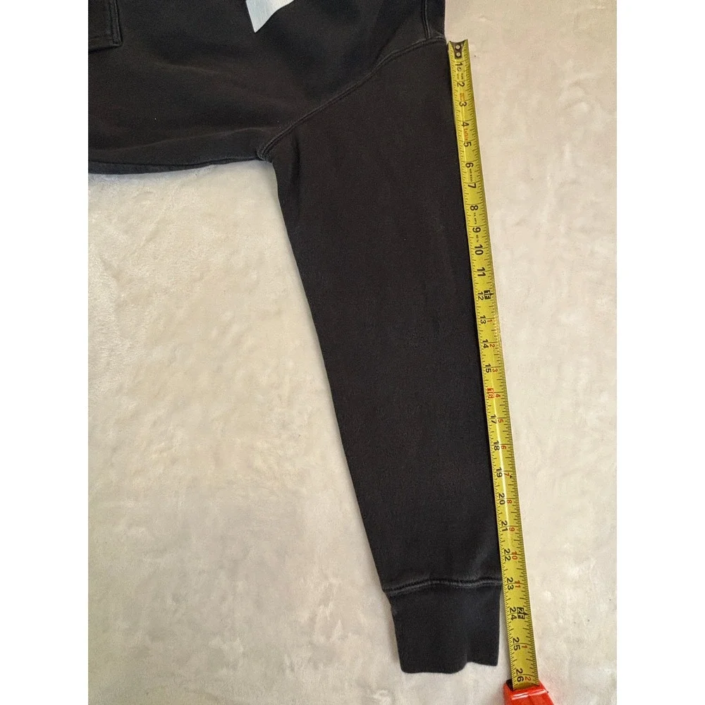 The North‎ Face Mens Black Logo Pullover Hoodie Sweatshirt Size Large NF0A3X9I